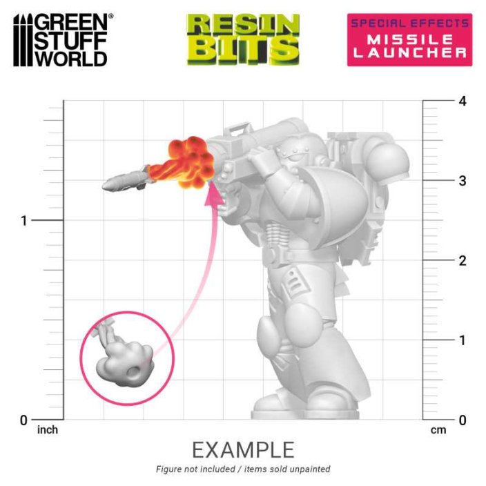 3D printed set - Missile Launcher Effect