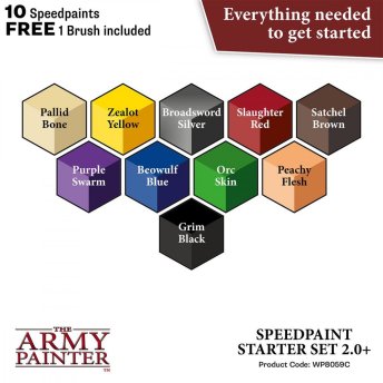 Speedpaint Starter Paint Set 2.0