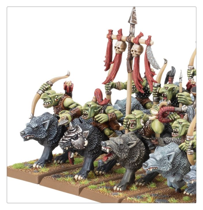 Goblin Wolf Rider Mob