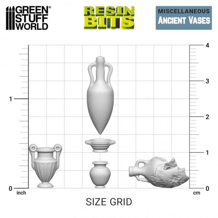 3D printed set - Ancient Vases