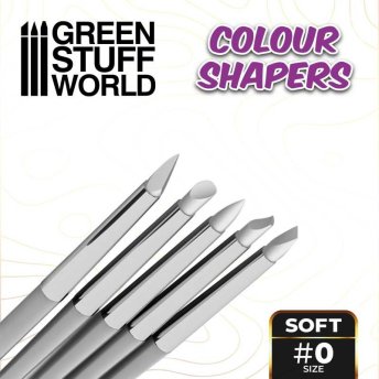 Clay Shapers - Color Shapers SIZE 0 - White Soft