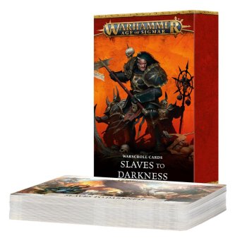Slaves to Darkness Warscroll Cards