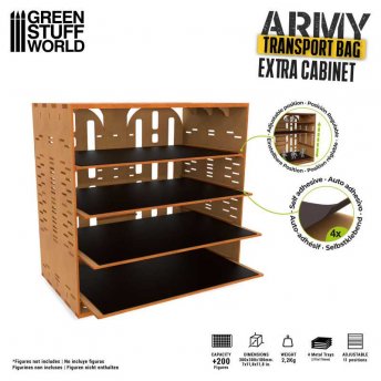 Army Transport Bag - Extra Cabinet