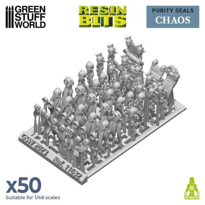 3D printed set - Purity Seals - CHAOS