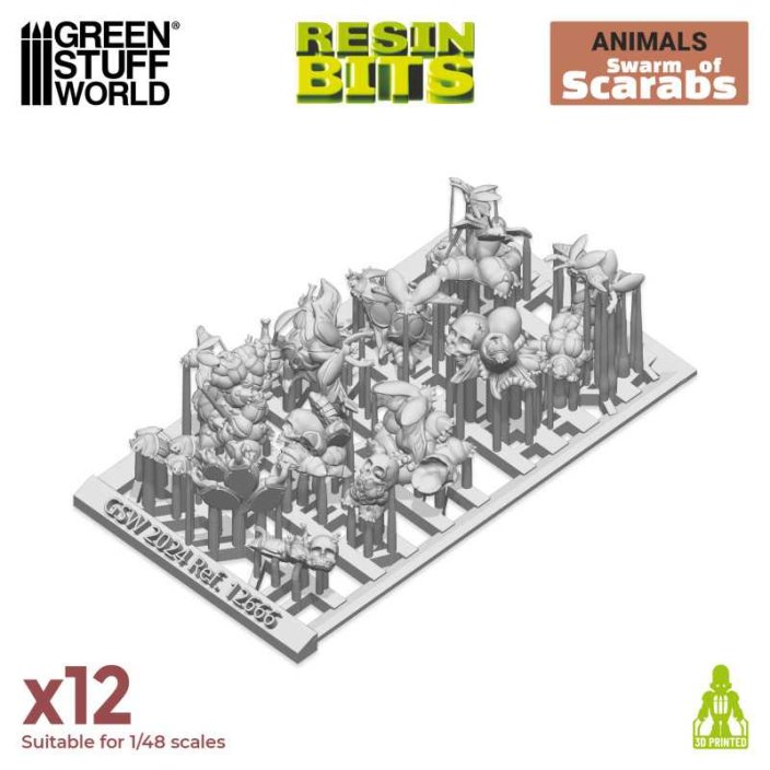 3D printed set - Swarm of Scarabs
