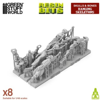 Hanging Skeletons 1:48