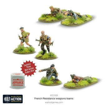 French Army weapons teams