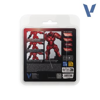 Ruby Red Paint Set