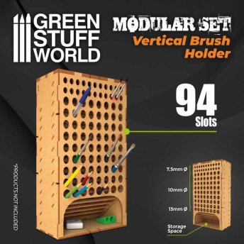 Vertical Paint Brush Holder
