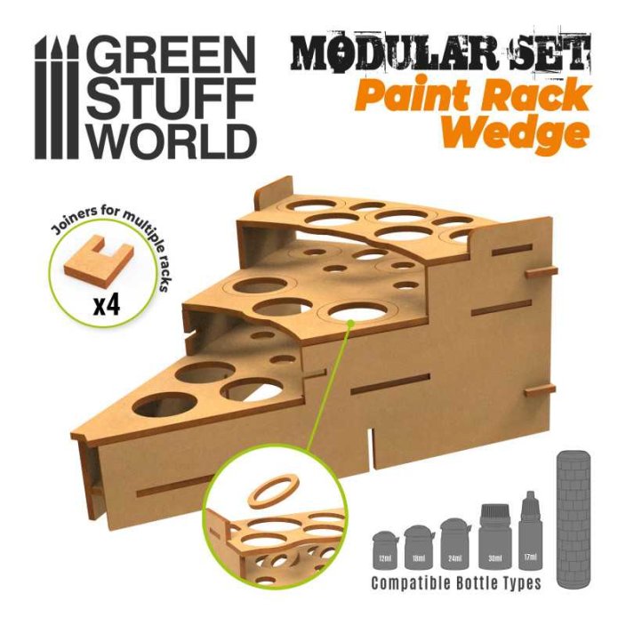 Modular Paint Rack - WEDGE