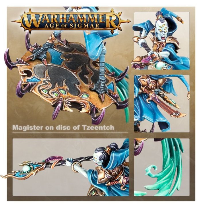 Magister on Disc of Tzeentch