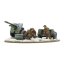 25-Pdr Light Howitzer with British Infantry (Winter) Crew