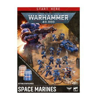 Warhammer 40,000 Getting Started with Space Marines (English)