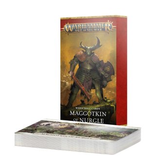 Warscroll Cards: Maggotkin of Nurgle (English)