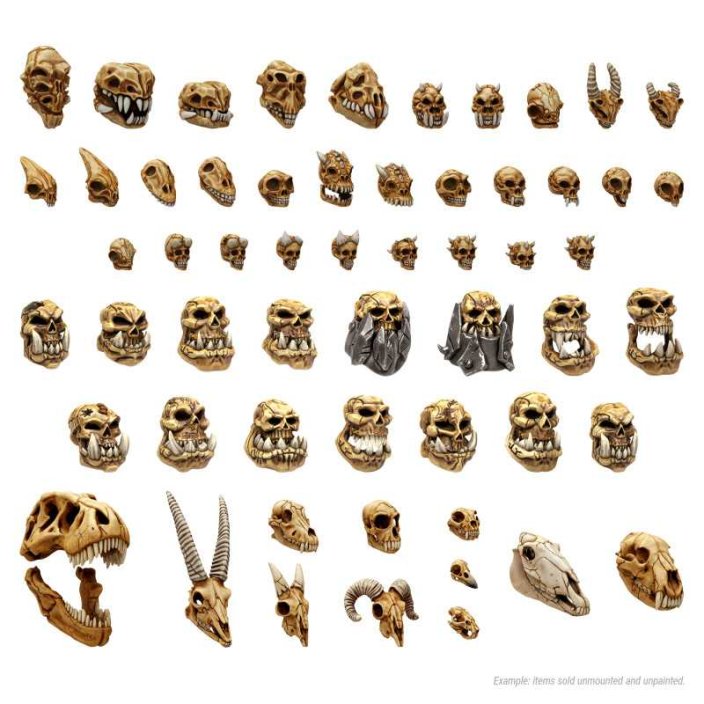 300x Battlefield Creature Skulls 1:48-1:35