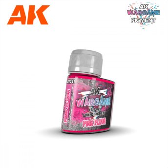 Enamel Liquid Pigments - Pink Fluor