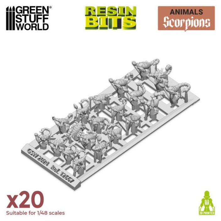 3D printed set - Scorpions