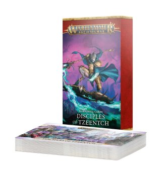 Disciples of Tzeentch Warscroll Cards