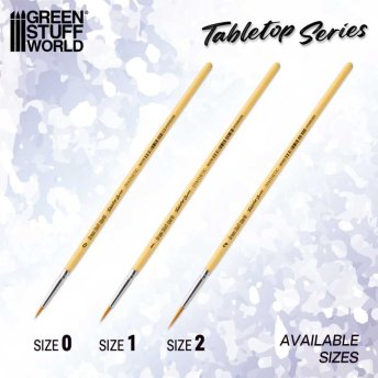 TABLETOP SERIES Synthetic Brush Set 2 (Pack of 10)