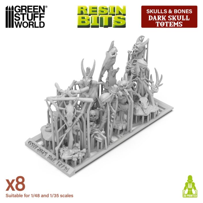 Dark Skull Totems 1:48-1:35