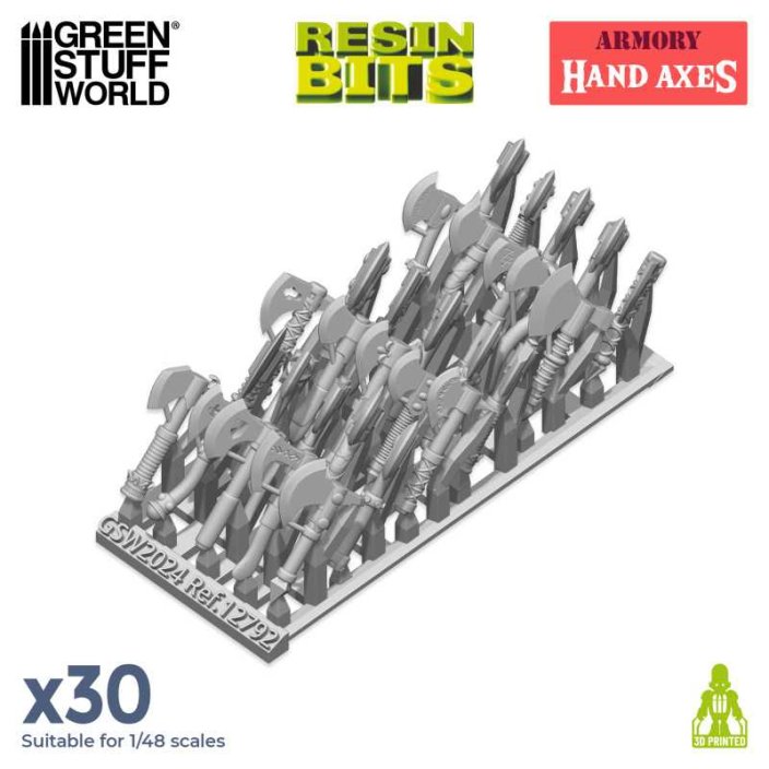 3D printed set - Hand Axes