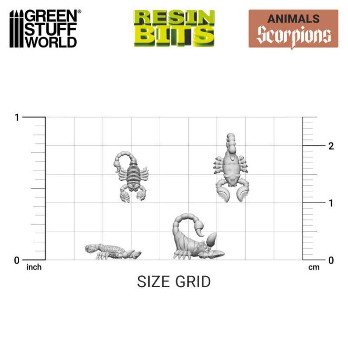 3D printed set - Scorpions