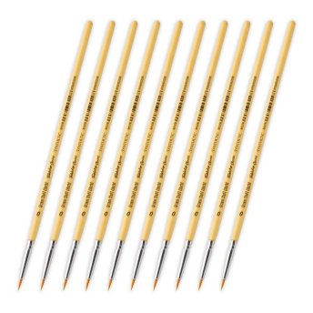 TABLETOP SERIES Synthetic Brush Set 0 (Pack of 10)