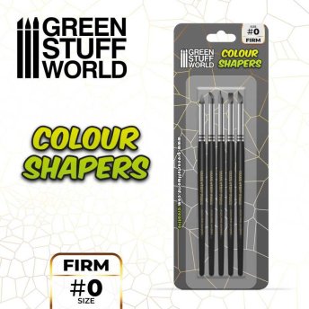 Clay Shapers - Color Shapers SIZE 0 - Black Firm