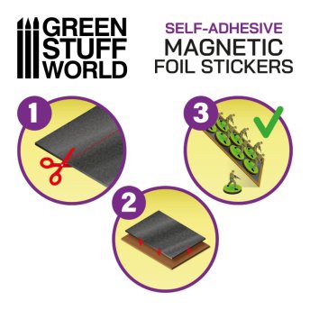 Metal sheets for magnets