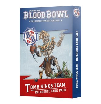 Blood Bowl Tomb Kings Team Reference Card Pack