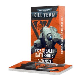 XV26 Stealth Battlesuits Datacards