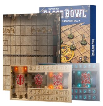Tomb Kings Team Pitch & Dugouts