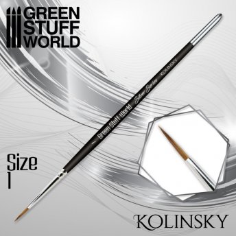 Kolinsky Brush SILVER - Size 1