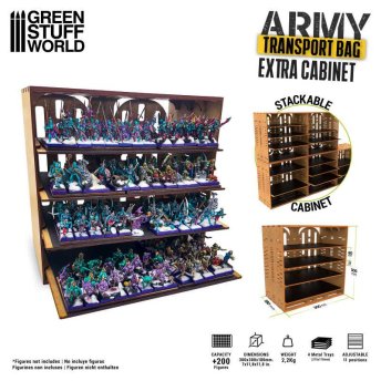 Army Transport Bag - Extra Cabinet