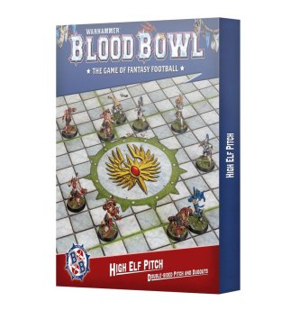 High Elf Pitch: Double-sided Pitch and Dugouts