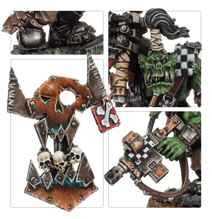 Ork Nob With Waaagh! Banner