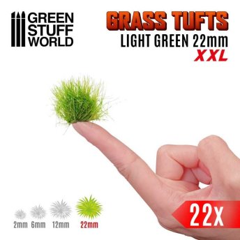 Trsy trávy XXL - 22mm - Light Green