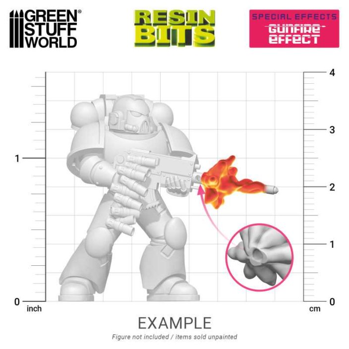 3D printed set - Gunfire Effect