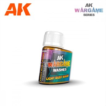 Enamel Wash - Light Rust Wash