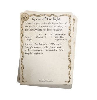 Wood Elf Realms Reference Card Pack