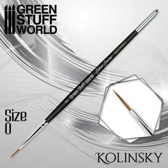 Kolinsky Brush SILVER - Size 0