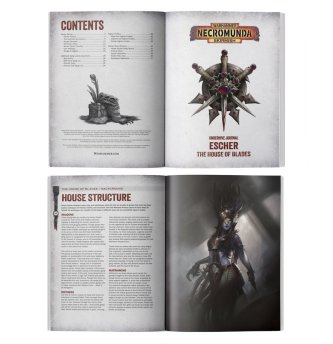 Underhive Journal: Escher – The House of Blades (English)