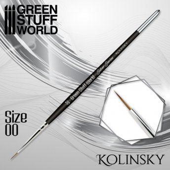 Kolinsky Brush SILVER - Size 00