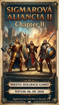 Tímový turnaj AoS - Sigmarová aliancia: Chapter II