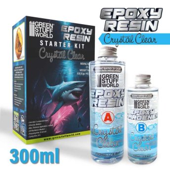 Clear epoxy resin