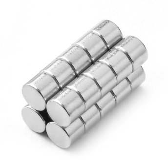 Magnet priemer 4mm, výška 3mm, 10ks