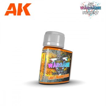 Enamel Liquid Pigments - Light Orange Fluor