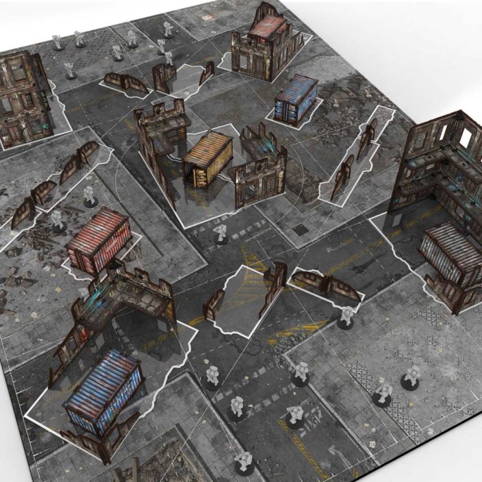 11th Edition Glasspack Footprints Wh40k compatible