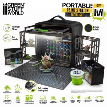 Miniature Portable Paint Station