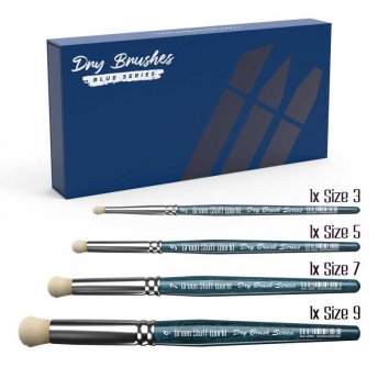 Premium Dry Brush Set - BLUE Series